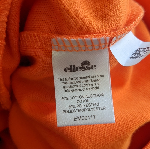 Ellesse Orange Roma Track Jacket|Small - Picture 10 of 11